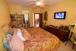 El Dorado Ranch San Felipe Rental villa 8-4  -  Master bedroom TV